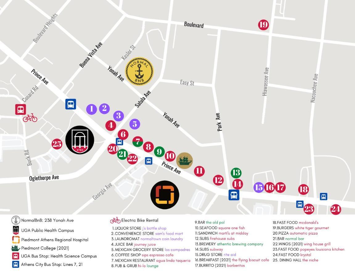Normalbnb - 2 Blocks From Restaurants, Bars, Hospital Athens Exteriör bild